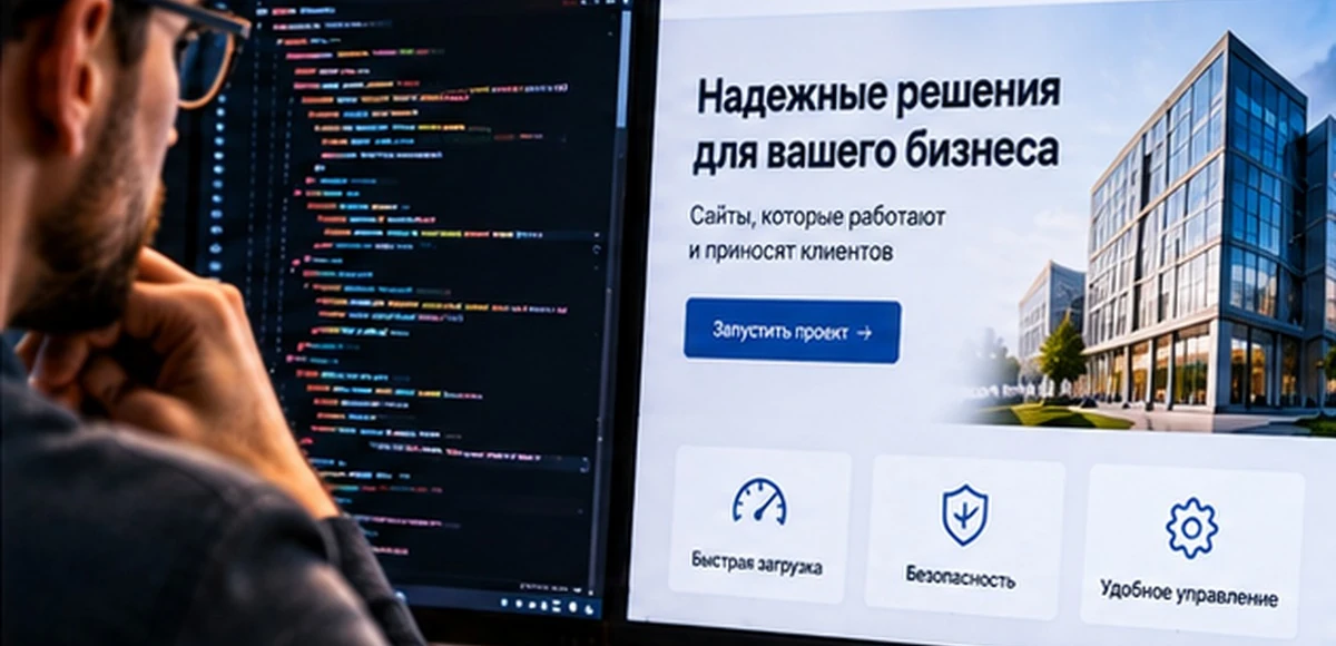 Надёжная разработка сайта — скорость, безопасность и стабильная работа