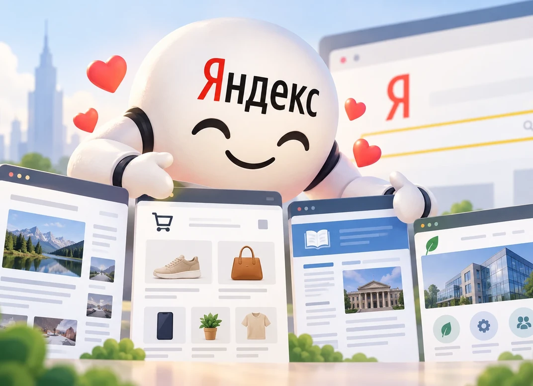 Сайты, которые нравятся Яндексу