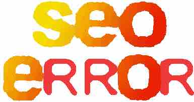 SEO ошибки сайта