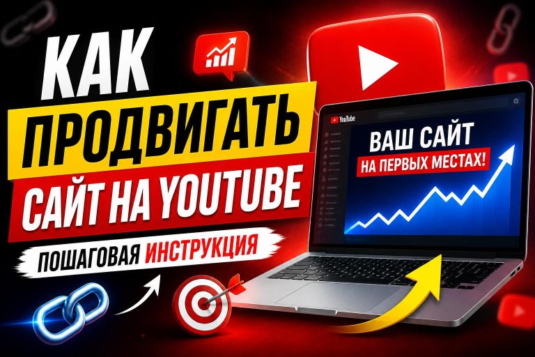 Как продвигать сайт на Youtube