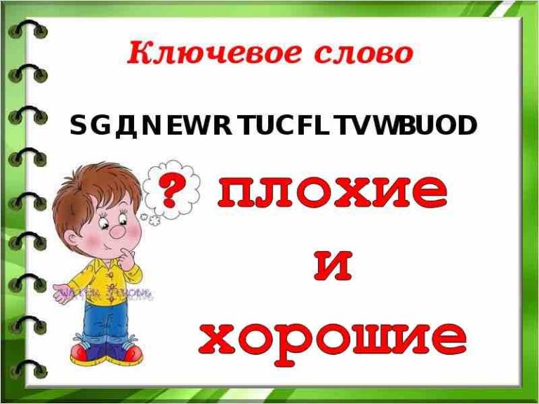 Плохие ключевые слова