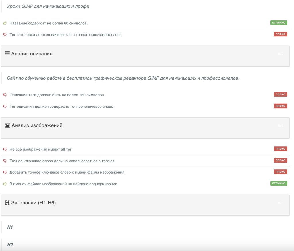 Главные факторы ранжирования Яндекс на которые нужно проверять сайт 2