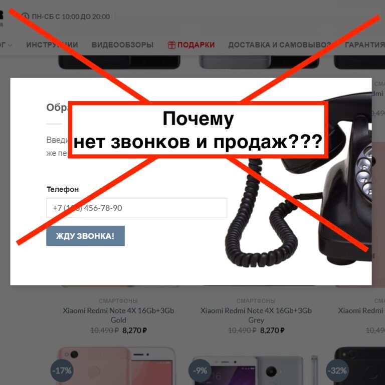 Не работает Яндекс Директ или упал спрос | Почему нет звонков на сайте