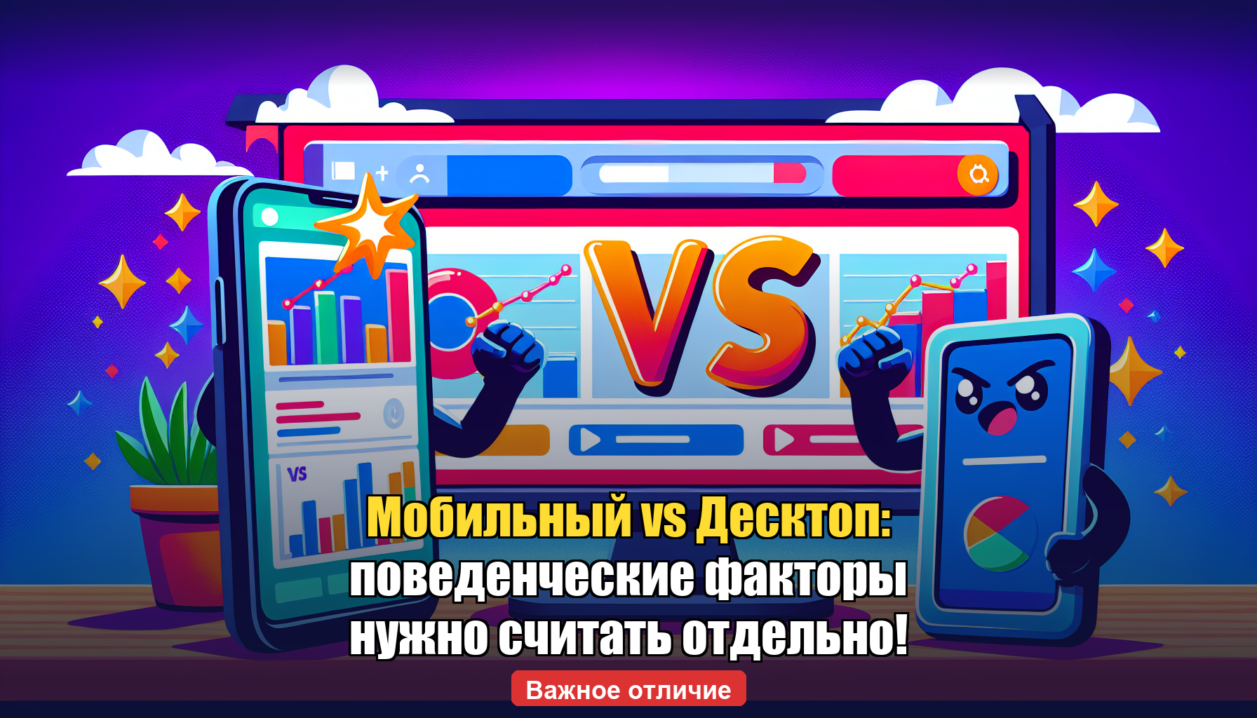 Мобильный vs десктоп: поведенческие факторы для смартфонов нужно считать отдельно