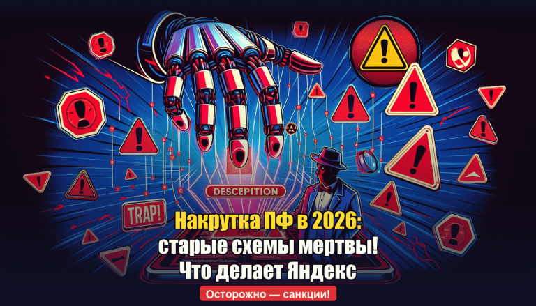 Накрутка ПФ в 2026 году: почему старые схемы мертвы и что делает Яндекс с нарушителями