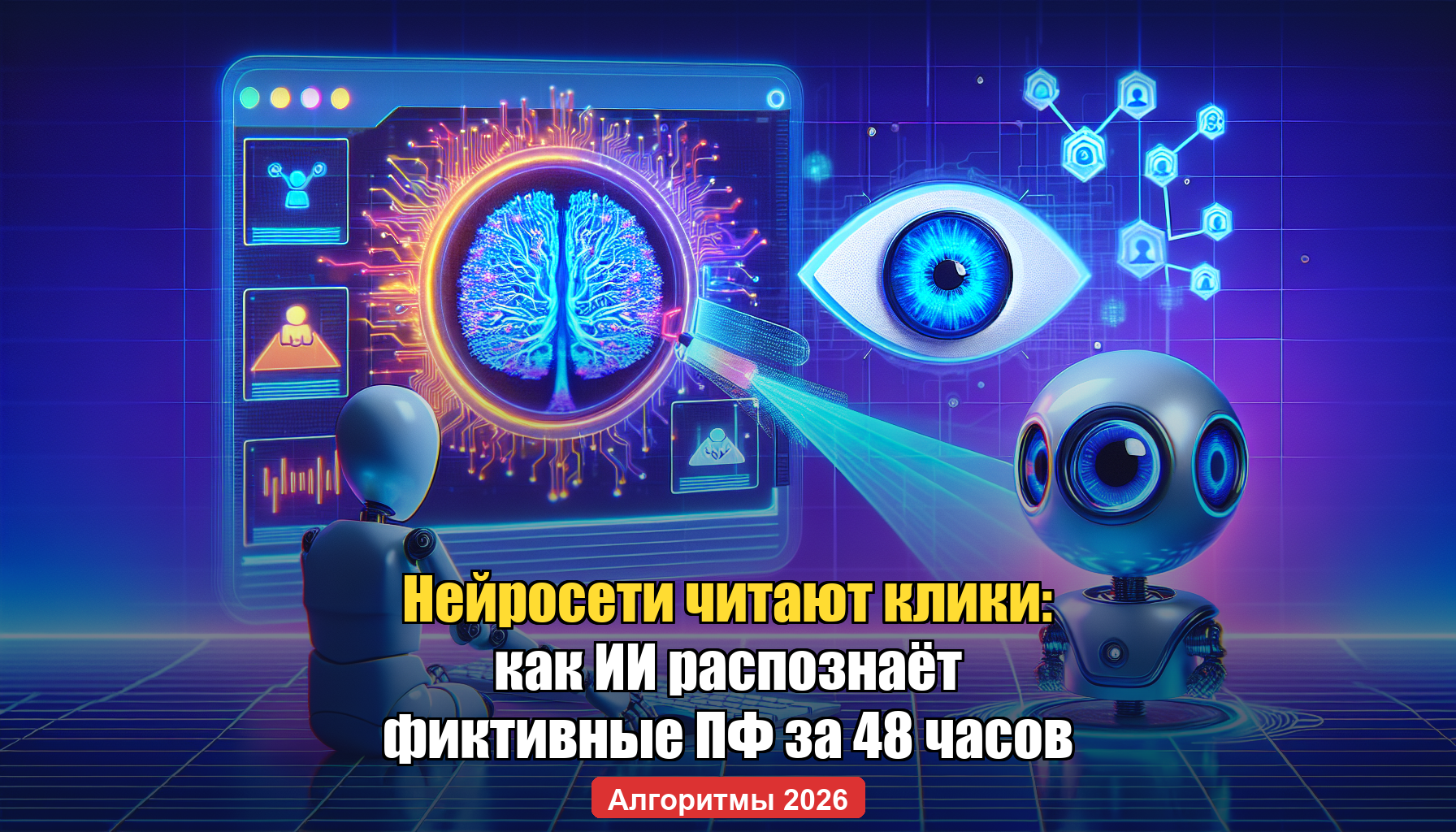 Нейросети читают клики: как ИИ-алгоритмы 2026 года распознают фиктивные ПФ за 48 часов