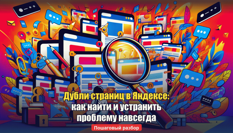 Дубли страниц в Яндексе: как найти, почему возникают и как устранить
