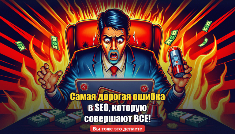 Самая дорогая ошибка в SEO, которую совершают все