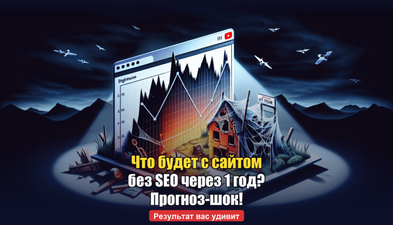 Что будет с вашим сайтом без SEO через 1 год — прогноз