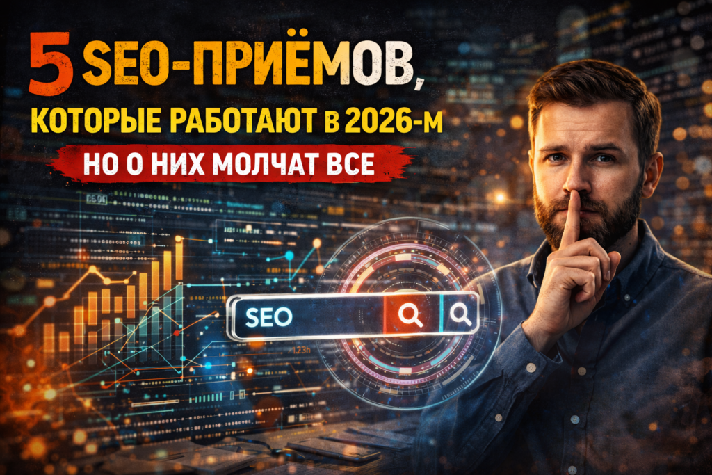 5 SEO-приёмов, которые работают в 2026-м — но о них молчат все