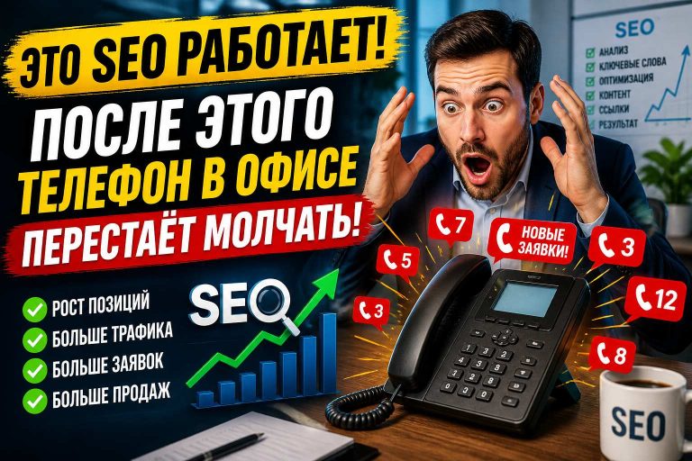 SEO, после которого телефон в офисе перестаёт молчать