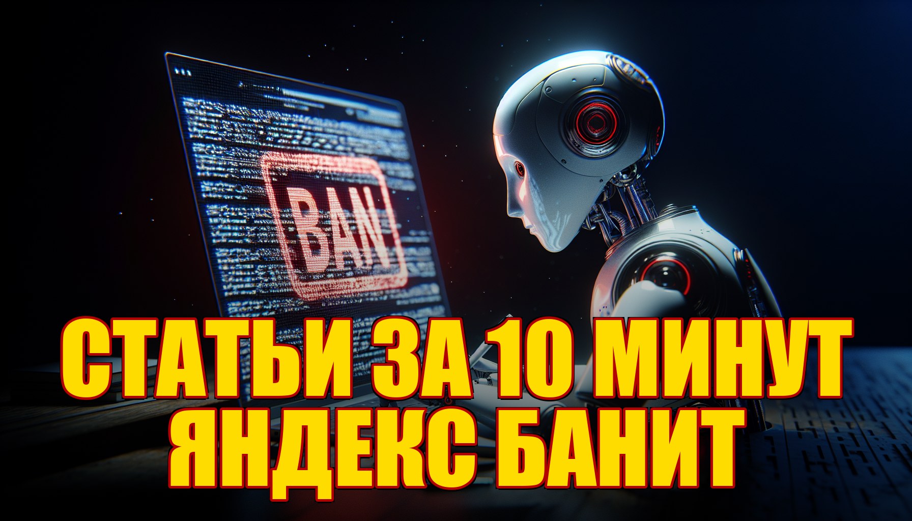 Статьи за 10 минут в нейросети — и почему Яндекс их банит