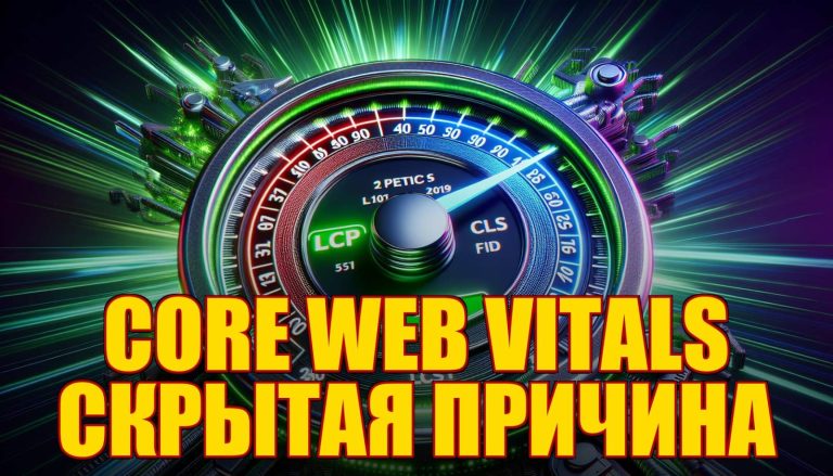 Core Web Vitals: скрытая причина, почему ваш сайт не растёт в позициях