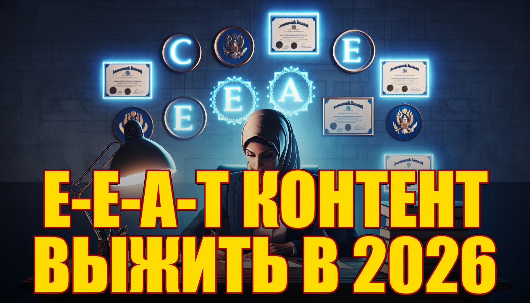Экспертный контент E-E-A-T: единственный способ выжить в поиске 2026