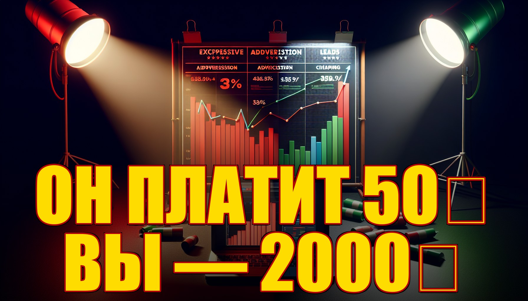 Ваш конкурент платит 50₽ за заявку, а вы 2000₽ — в чём секрет