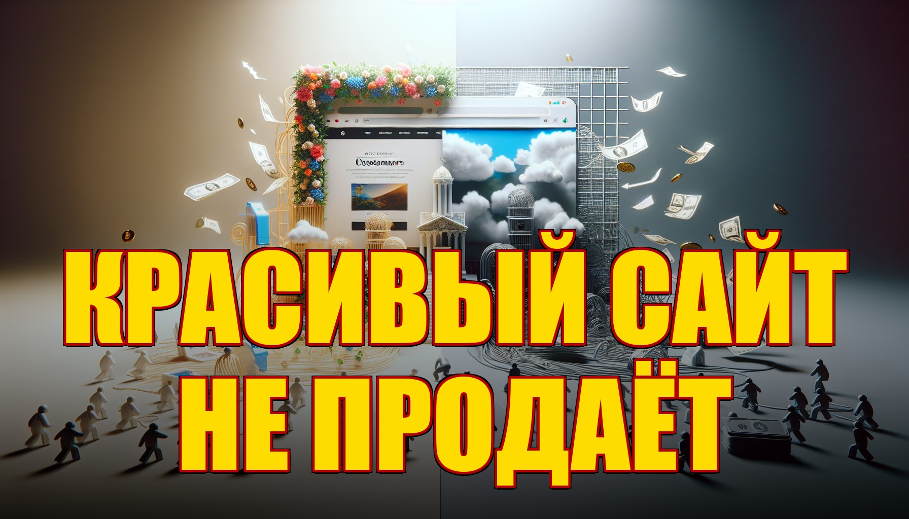 Почему красивый сайт не продаёт: 7 уродливых, но работающих приёмов