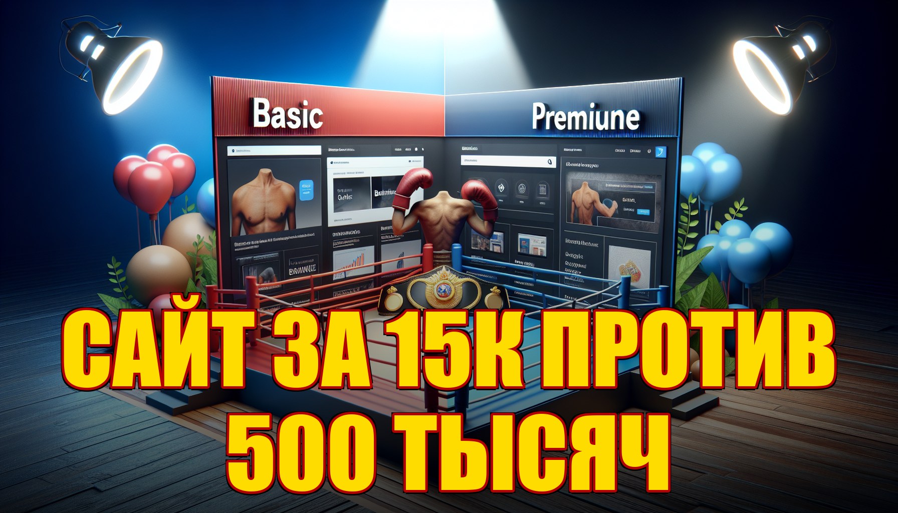 Сайт за 15 000 ₽ против сайта за 500 000 ₽ — кто побеждает в Яндексе