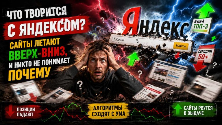 Что творится с Яндексом? Сайты летают вверх-вниз, и никто не понимает почему