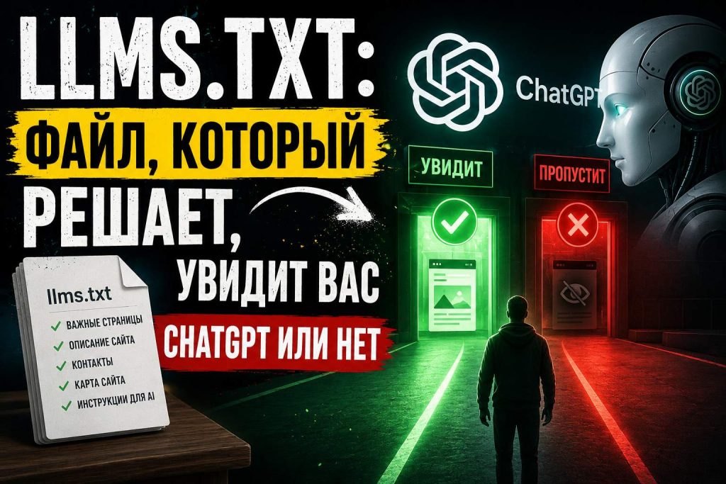 llms.txt: файл, который решает, увидит вас ChatGPT или нет