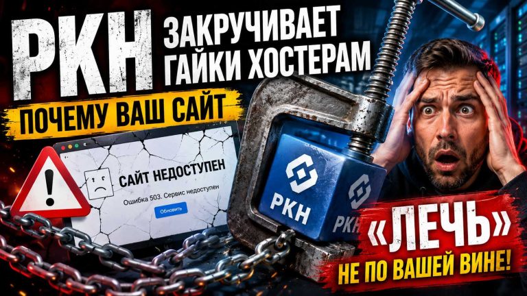 РКН закручивает гайки хостерам: почему ваш сайт может «лечь» не по вашей вине