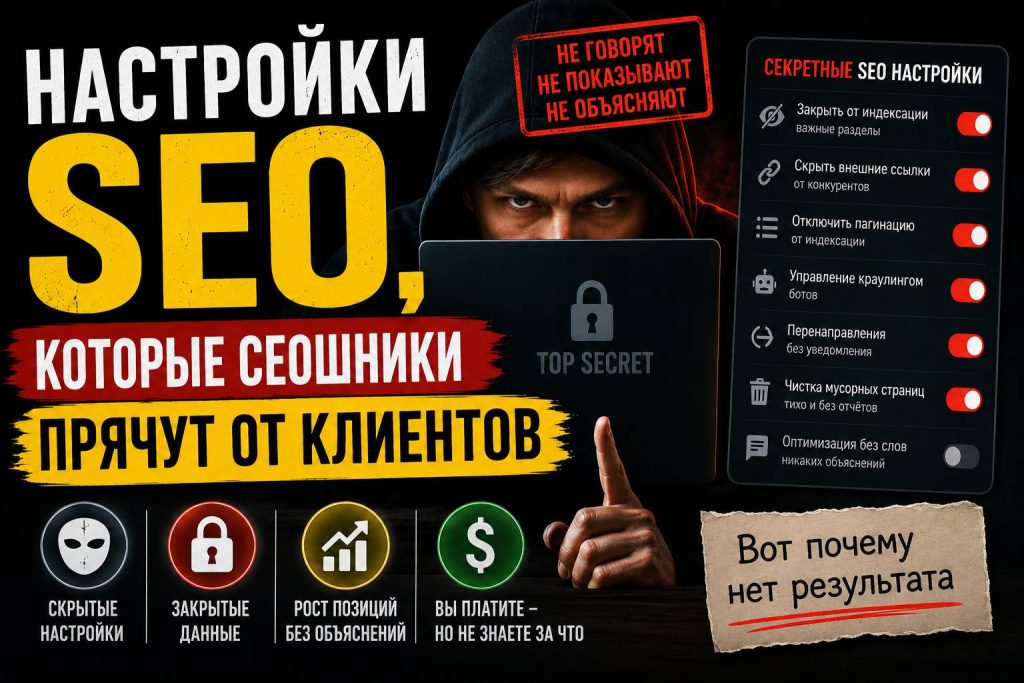 Настройки SEO, которые сеошники прячут от клиентов