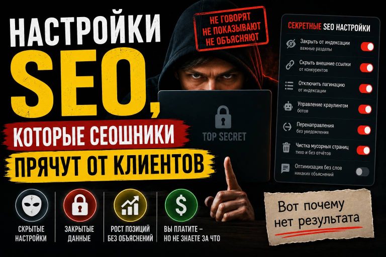 Настройки SEO, которые сеошники прячут от клиентов