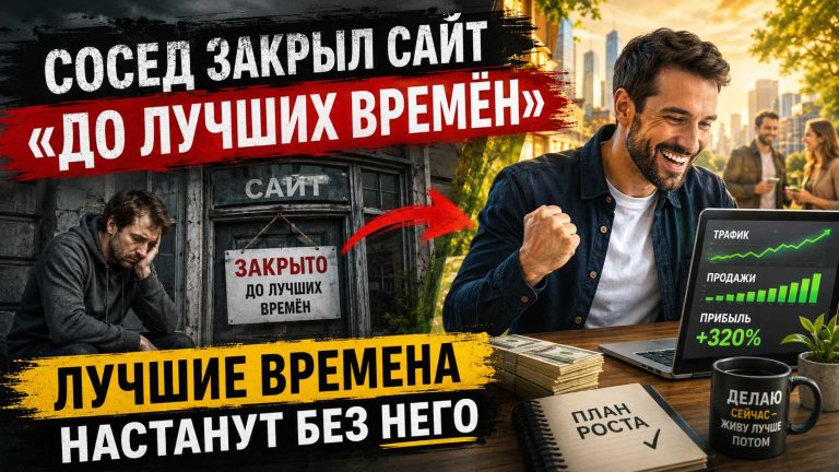 Сосед закрыл сайт «до лучших времён». Лучшие времена настанут без него