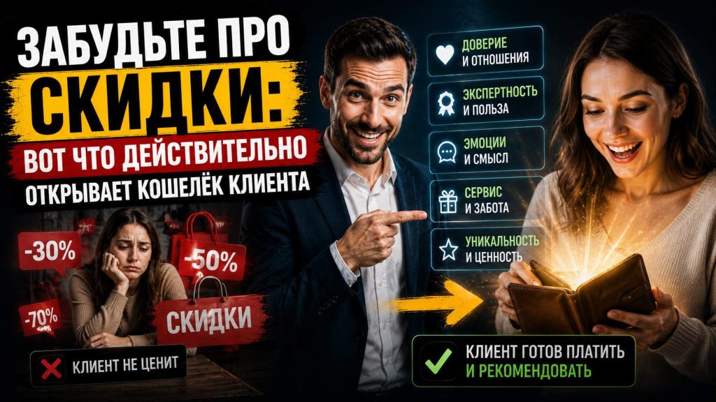 Забудьте про скидки: вот что действительно открывает кошелёк клиента