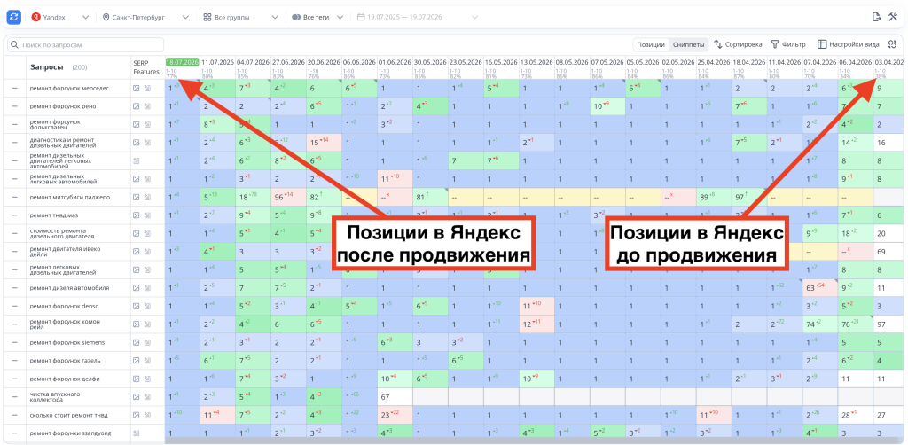 Результат: что показывает Топвизор