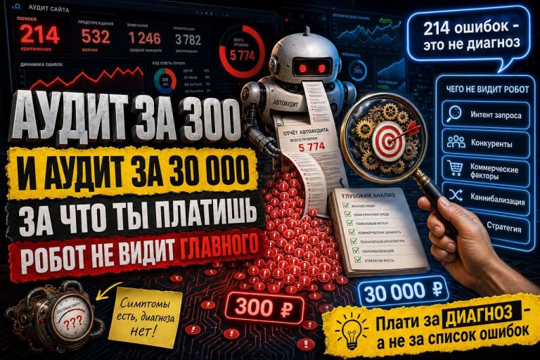 Аудит за 300 рублей и аудит за 30 000: за что вы реально платите