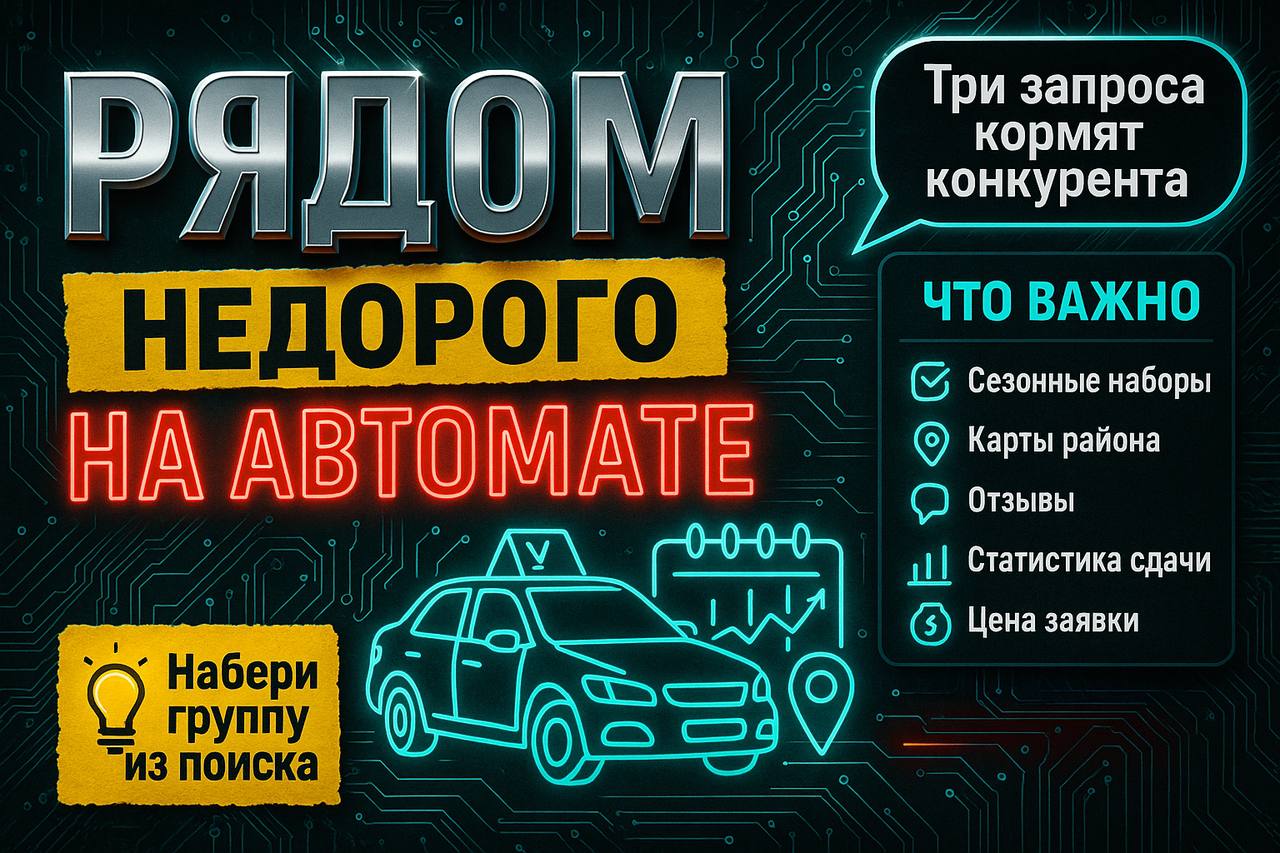 Автошкола рядом, недорого, на автомате: три запроса, которые кормят вашего конкурента, а не вас