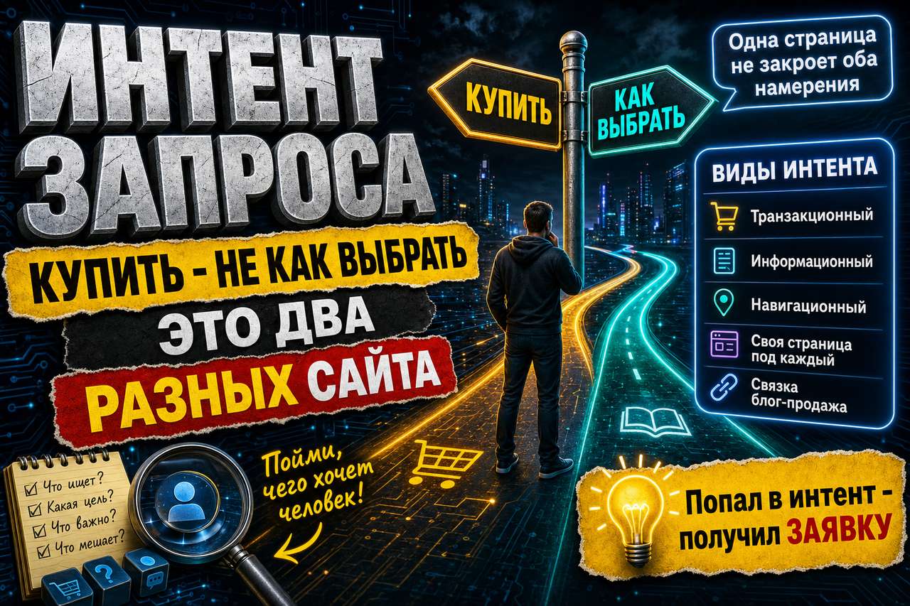 Интент запроса: почему 