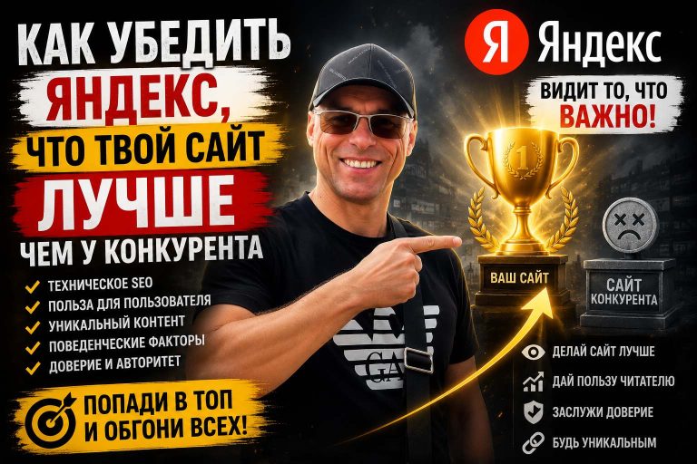 Как убедить Яндекс, что твой сайт лучше чем у конкурента
