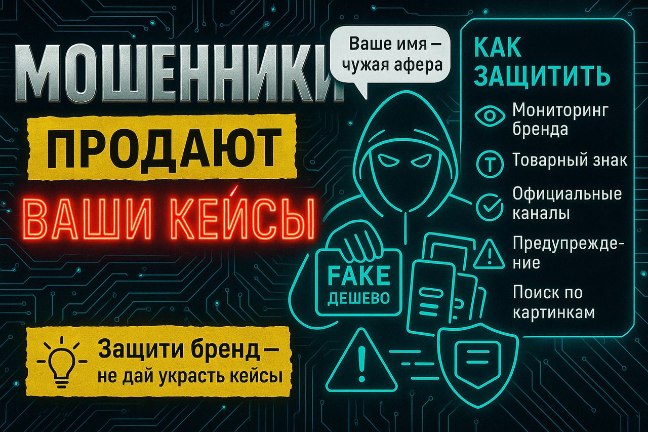Мошенники продают ваши кейсы от вашего имени: как защитить бренд в поиске