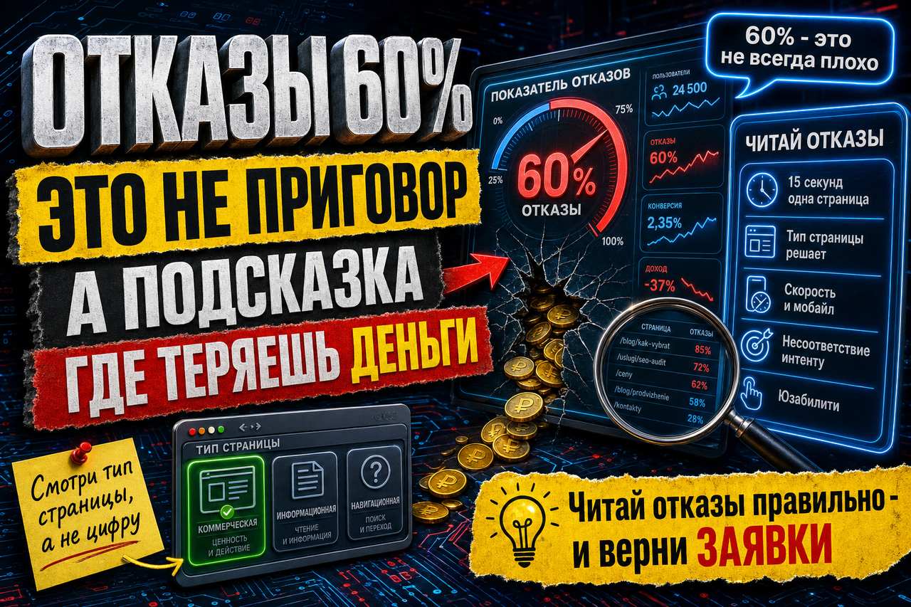 «Отказы 60% — это не приговор, а подсказка, где вы теряете деньги»