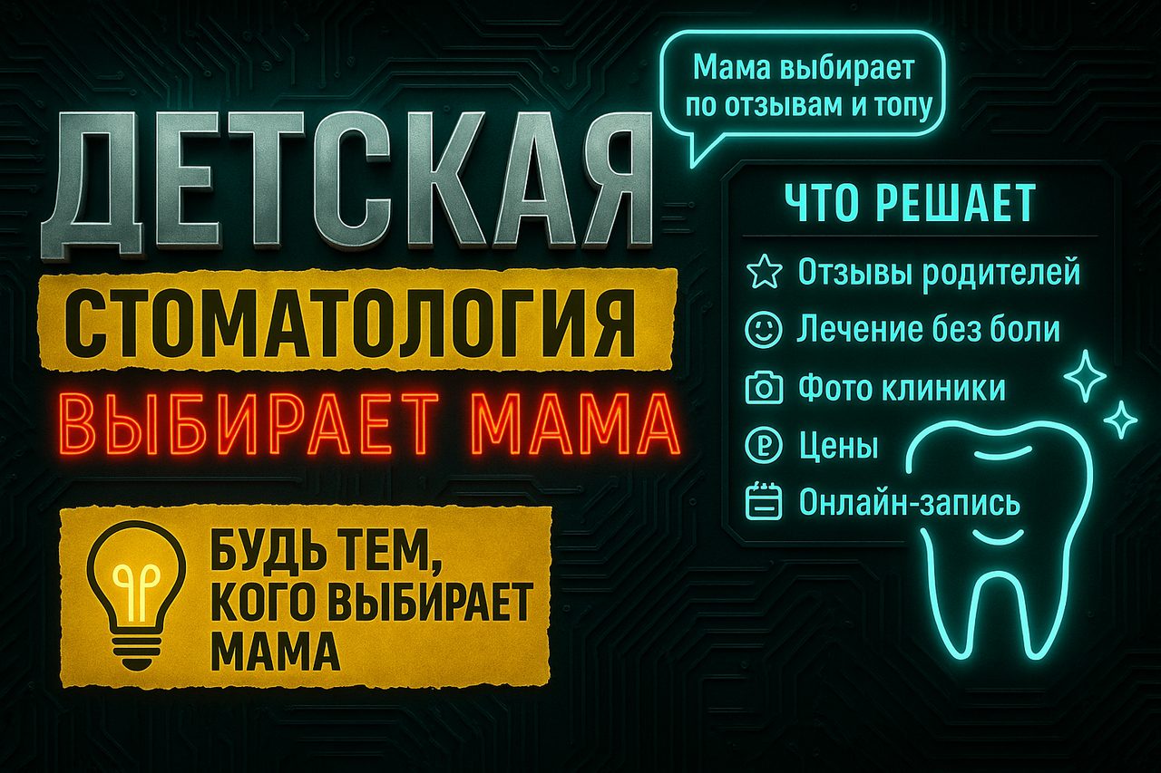 Детская стоматология: мама выбирает по отзывам и по тому, кто выше в Яндексе