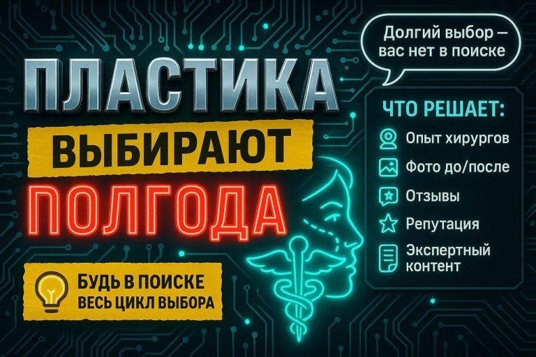 Пластическая хирургия: пациент выбирает клинику полгода — и находит не вас