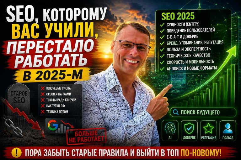 SEO, которому вас учили, перестало работать в 2025-м