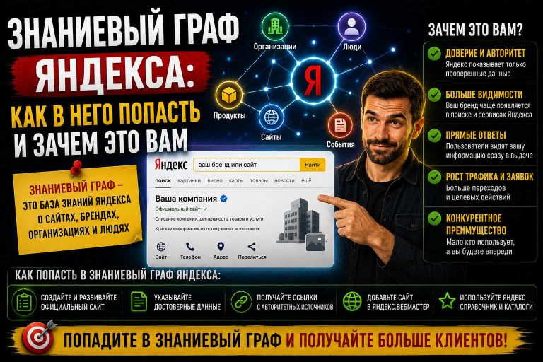 Знаниевый граф Яндекса: как в него попасть и зачем это вам