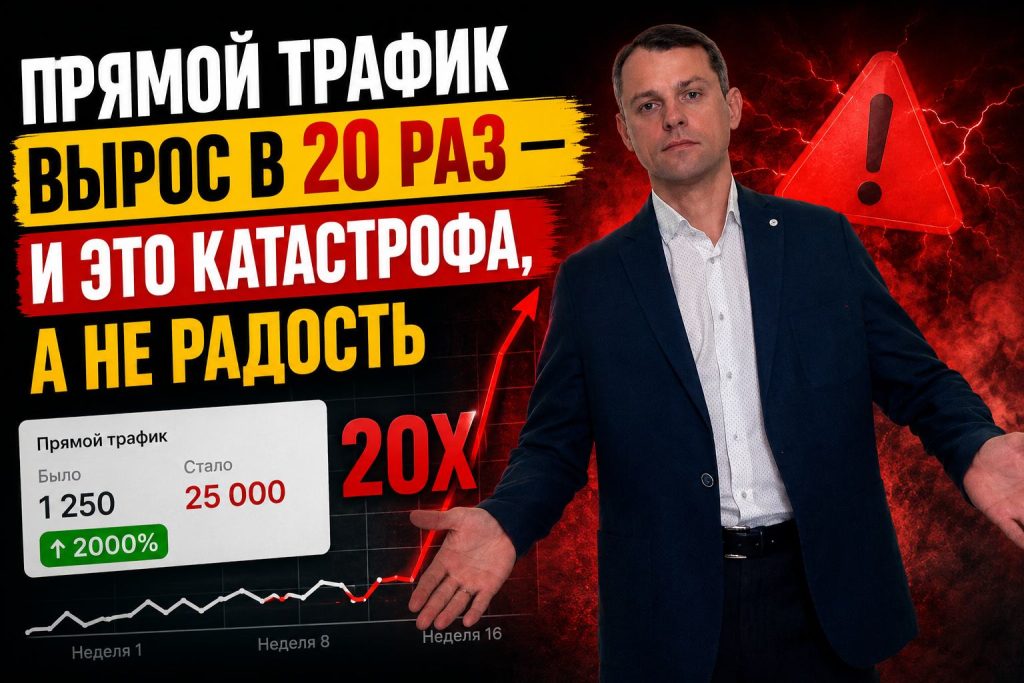 Прямой трафик вырос в 20 раз: почему это бот-атака
