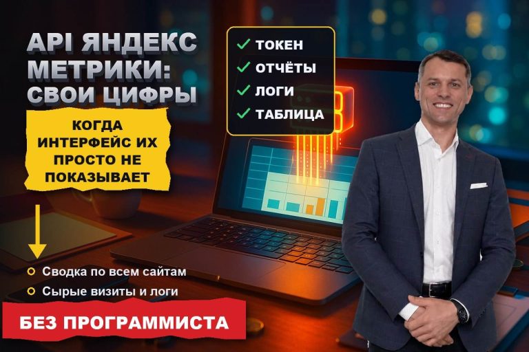 API Яндекс Метрики: как вытащить свои цифры, когда интерфейс их не показывает