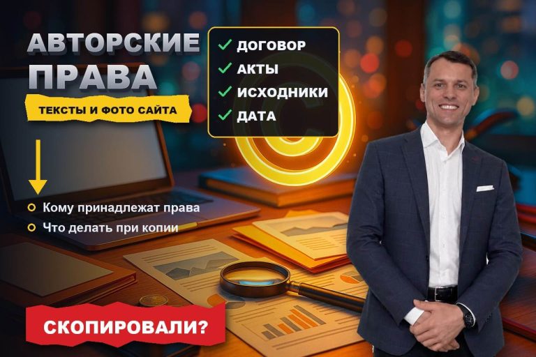 Авторские права на тексты и фото сайта: как защитить своё и не нарушить чужое