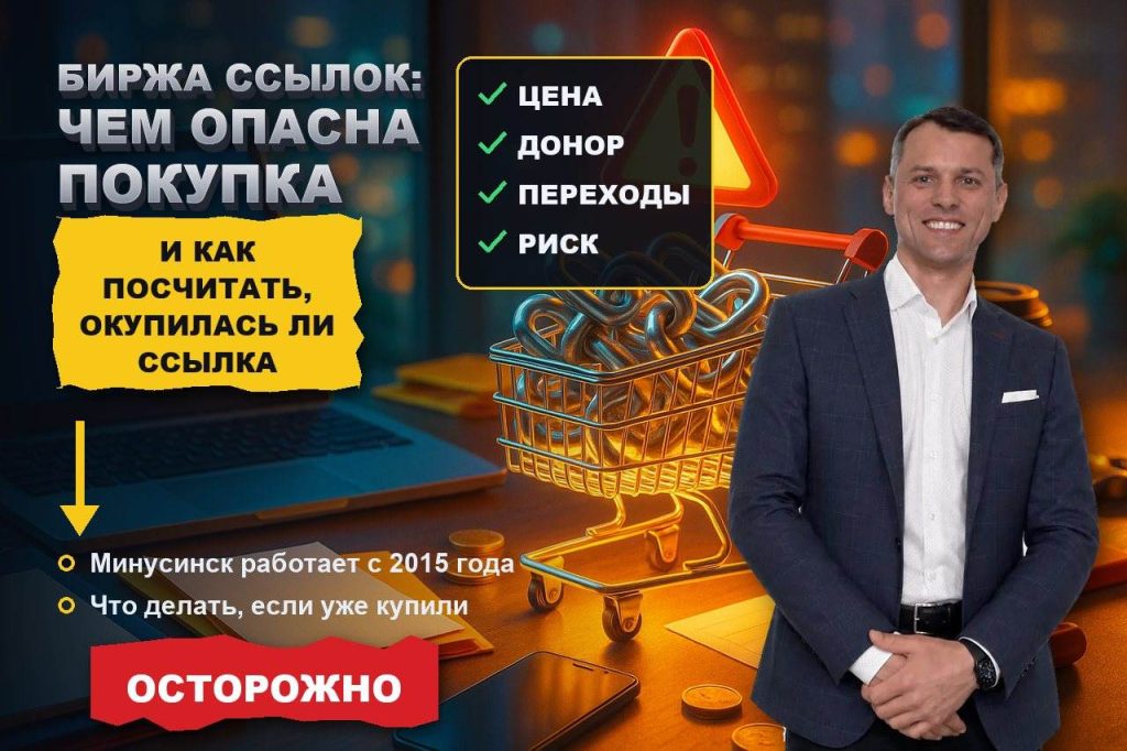 Биржа ссылок: чем опасна покупка и как считать, окупилась ли ссылка