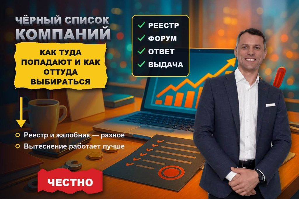 Чёрный список компаний: как туда попадают и как оттуда выбираться