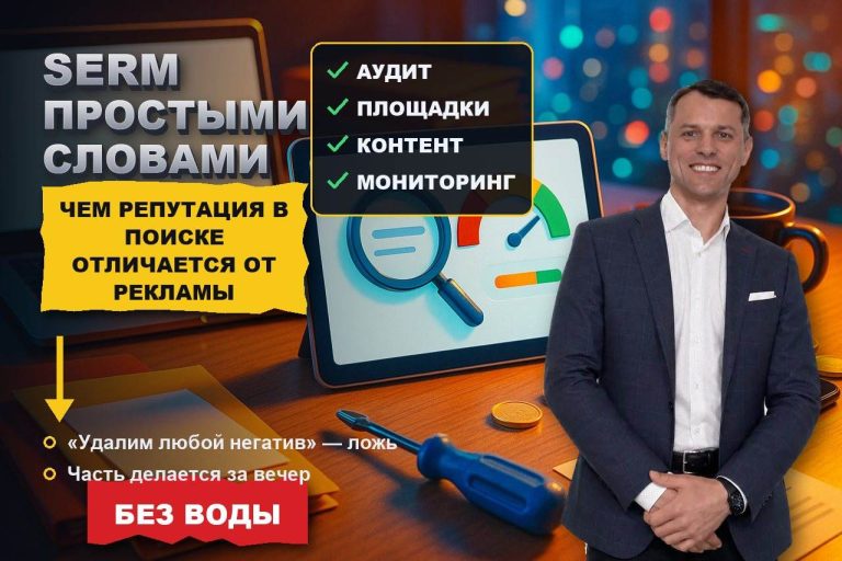 SERM простыми словами: чем управление репутацией в поиске отличается от рекламы