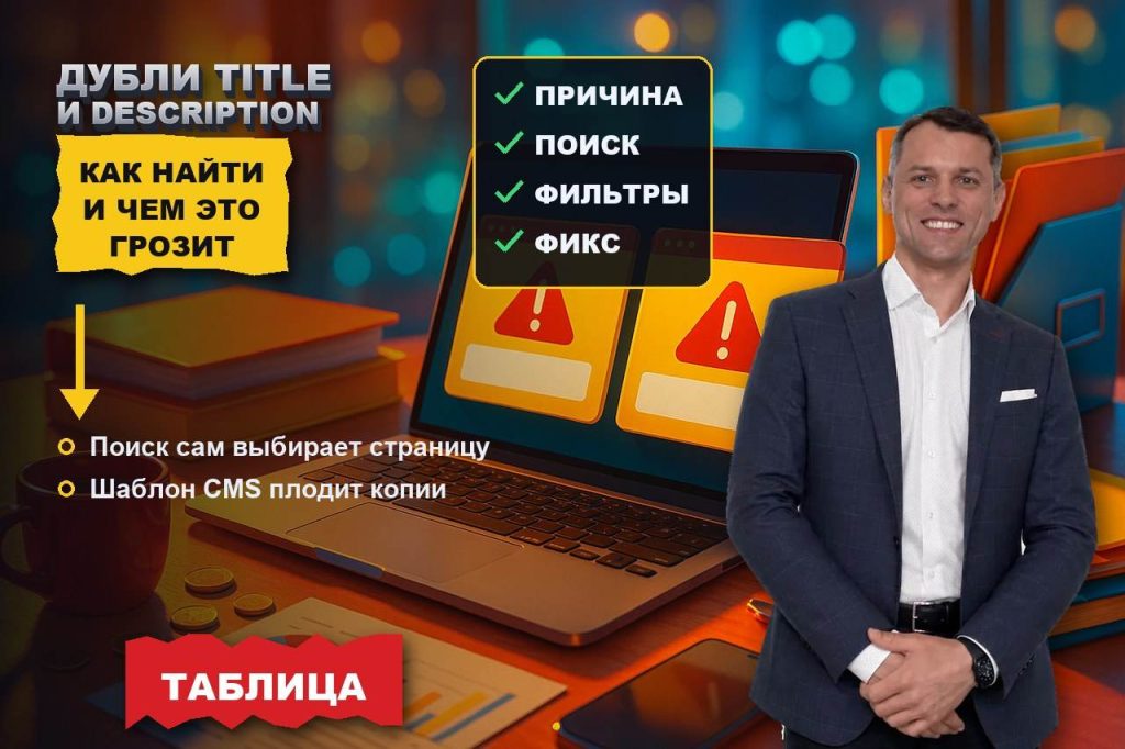 Дубли title и description: как найти и чем это грозит