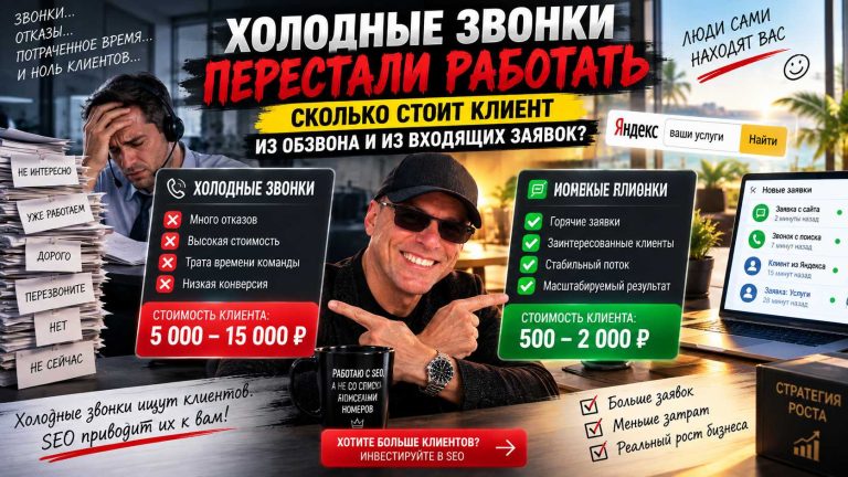 Холодные звонки перестали работать: сколько стоит клиент из обзвона и из входящих заявок