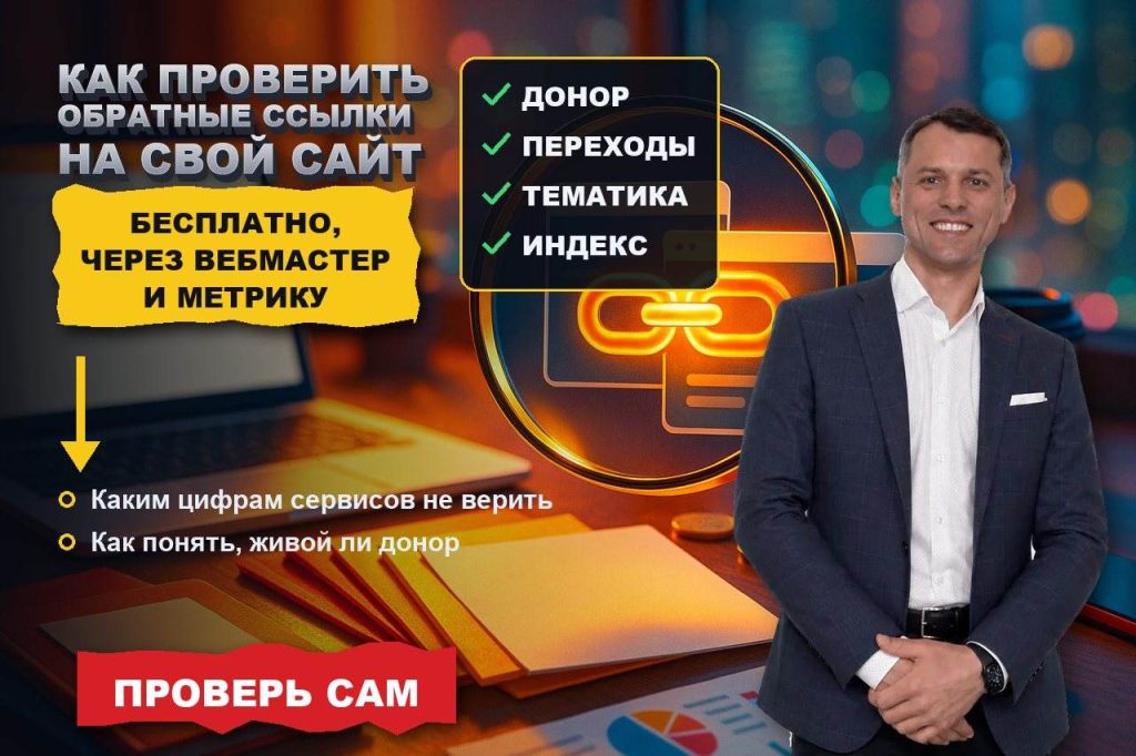 Как проверить обратные ссылки на сайт: что смотреть бесплатно и каким цифрам не верить