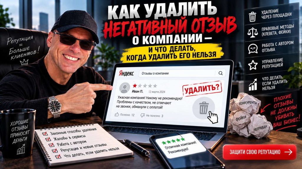 Как удалить негативный отзыв о компании — и что делать, когда удалить его нельзя