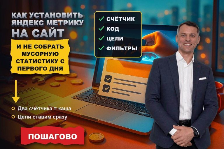 Как установить Яндекс Метрику на сайт и не собрать мусорную статистику